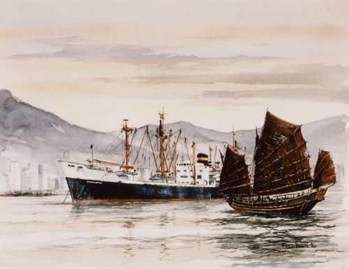 ms Ommenkerk - Scheepvaartmuseum Rotterdam
