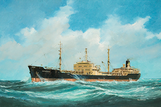 tss Purmerend - N.V. Amsterdamse Maritiem Transport Maatschappij